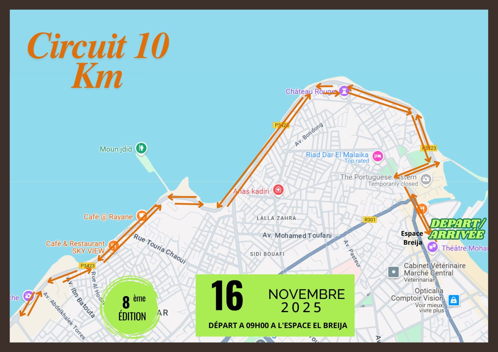 Parcours 10 km